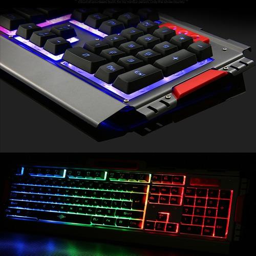 Combo Teclado Gamer + Mouse Gamer Retroiluminado K33