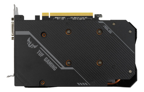 Imagen 4 de 4 de Placa de video Nvidia Asus TUF Gaming GeForce GTX 16 Series GTX 1660 Ti TUF-GTX1660TI-O6G-EVO-GAMING OC Edition 6GB