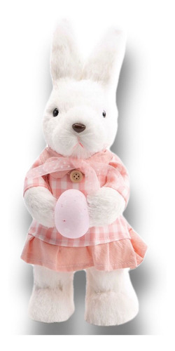 Coelho Dec M/f Bco Pipoca Doce Ela 29cm