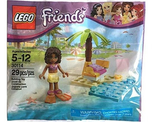 Set Construcción Lego Friends Andrea's Beach Lounge 29