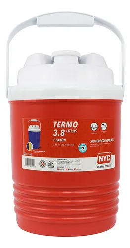 Termo Nyc 1 Galon Rojo
