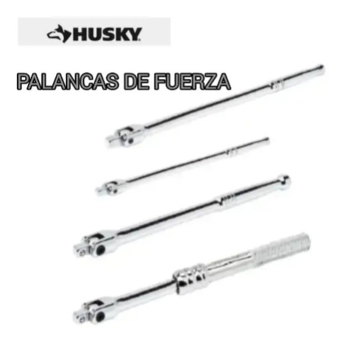 Palanca De Fuerza 4 Piezas 3/8-1/2 Husky 