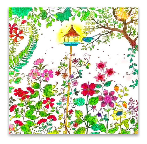 Libro Ilustrado Con Lápiz De Colores Para Niños Con Dibujo Y
