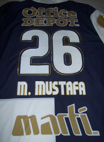 Pachuca Mexico Nike 110 Años Match Worn 2011 #26 M. Mustafá (Usado)