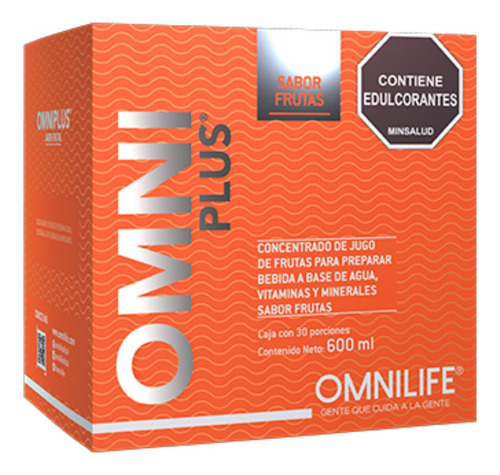 Omniplus Caja Con 30 Sobres, Contenido Neto 600 Ml.