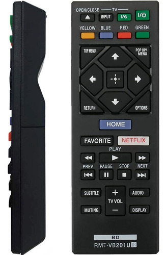 Ubay Control Remoto Rmt-vb201u Reemplazado Para Blu-ray Sony