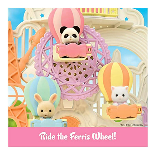 Calico Critters Parque De Atracciones Para Bebés, Juego De