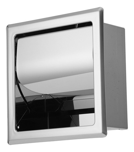 Rollo De Papel Higiénico Con Espejo, Toalla De Papel De Acer