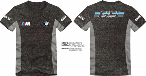 Camisa Bmw Gs 1200gs 800gs Camiseta Algodão Ref.236