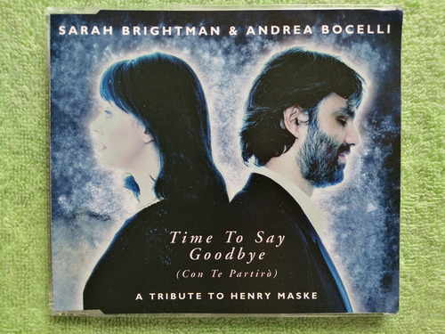 Eam Cd Single Sarah Brightman & Bocelli Time To Say Goodbye