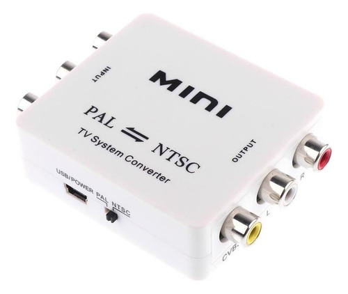 Pal/ntsc/secam A Pal / Ntsc Mini Conmutador Convertidor De