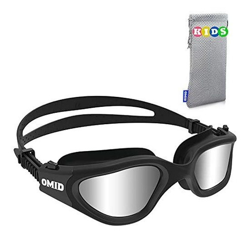 Omid P2 - Gafas De Natación Para Niños, Polarizadas, Unisex,