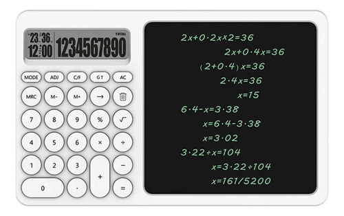Calculadora De Dígitos Con Función Tableta De Escritura