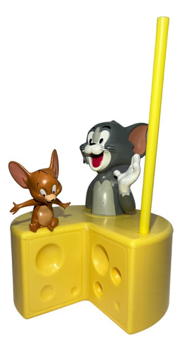 Tom Y Jerry Vaso 3d Ppr Sorbete Life Toons Muñecos Juguetes