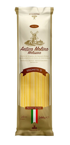 Imagem 1 de 1 de Macarrão Spaghetti 500g - Antico Molino