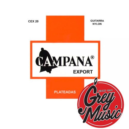 Encordado Campana Cex20 Para Clasica Export -grey Music-