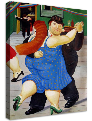 Cuadro Canvas Decorativos The Dancers Fernando Botero 2