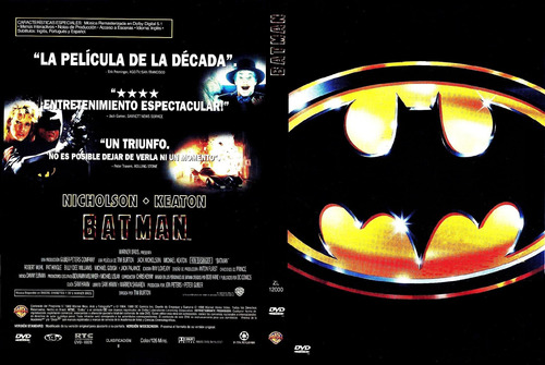 Batman - Michael Keaton . Tim Burton - Dvd
