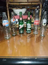 Comprar Lote De 6 Antiguas Botellas De 7up  Pepsi Y Otras ! Oferta!