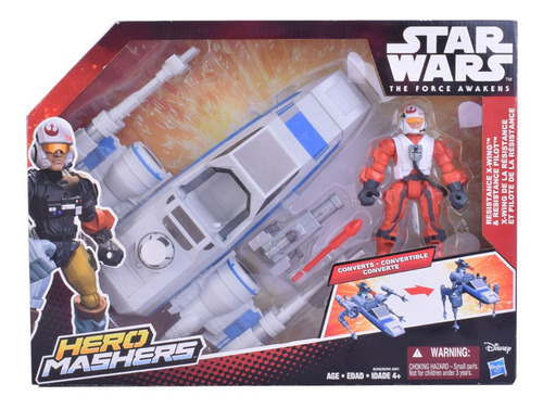 Star Wars Hero Mashers  Nave Fuerza Especial Hasbro Original