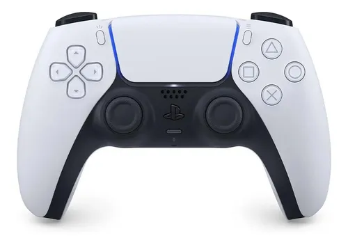 Controle Playstation 5 sem fio Dualsense Ps5 Cor Branco/Preto