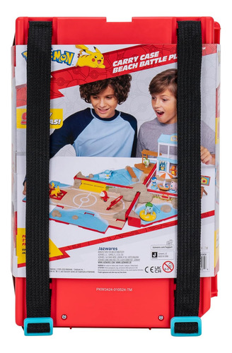 Set De Juego Pokémon Carry Case Beach Battle - Transferencia