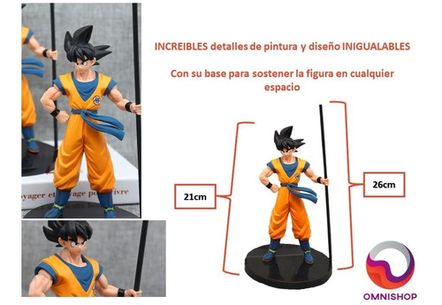 Figura Goku Baculo Sagrado Dragon Ball Coleccionable | Meses sin intereses Figura Goku Baculo Sagrado Dragon Ball Coleccionable | Meses sin intereses