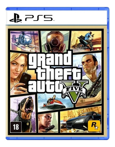 Grand Theft Auto V Ps5 Ed. Estándar Físico Rockstar (Usado)