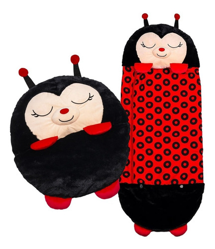 Imagen 4 de 10 de Bolsa De Dormir Peluche Para Niños.