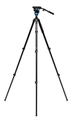 Imagen 2 de 10 de Tripode Benro Cabezal Video Fluido 1,86m Hasta 6kg A3573fs6