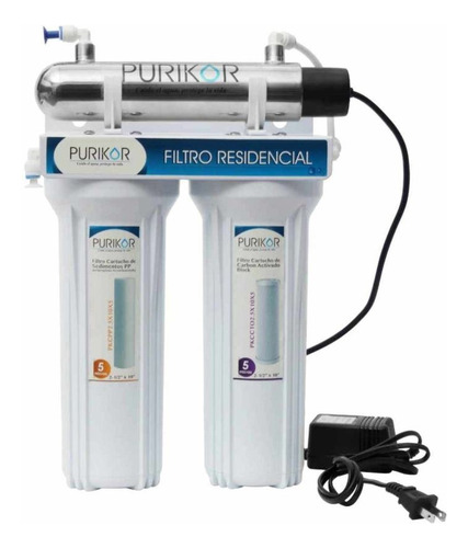 Filtro Purificador 3 Etapas, Lampara Uv-6w Pkf-3uv Domestico