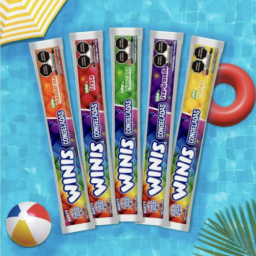 2pack - Congeladas Winis 20pzs 70ml C/u