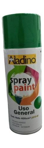 Spray Aeresol Esmalte Verde 400 Cm³ Int-ext Aladino