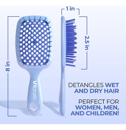 Escova Desembaraçadora Fhi Heat Unbrush Para Todos Os Cabelo