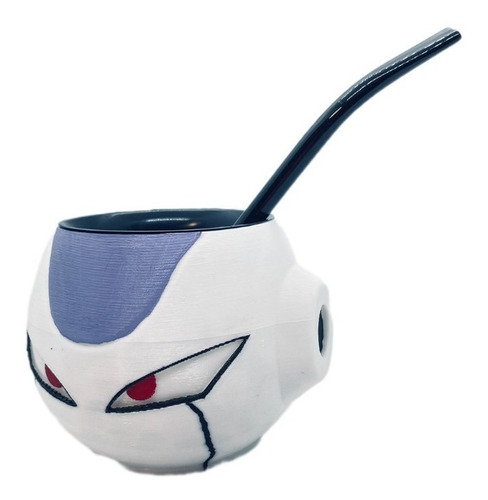 Mate 3d Freezer Dragon Ball Z Bombilla De Regalo