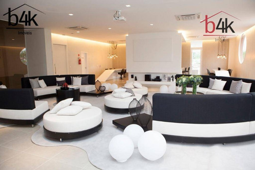 Apartamento Mobiliado Para Locação No Home Design Brooklin. Rua Professor José Leite E Oiticica, 434. - Ap4792