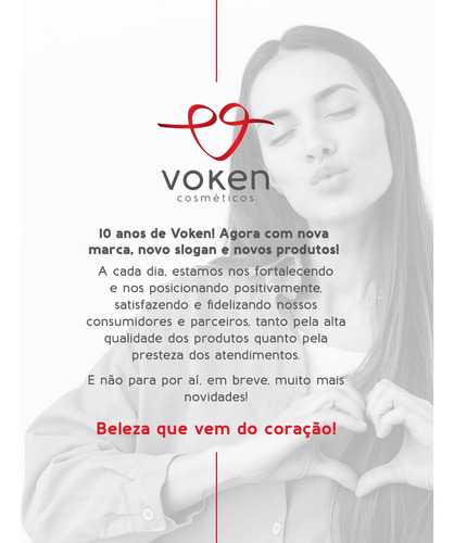 Shampoo Recuperador Blend Óleos Voken300ml