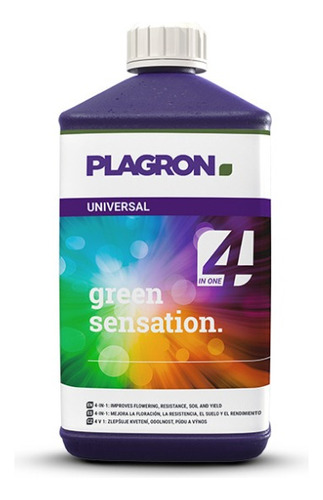 Green Sensation Plagron Fertilizante Aditivo 4 En 1 1 Litro