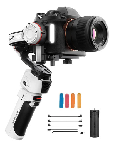 Estabilizador De Cámara Zhiyun Crane M3, Cardán De Mano De 3