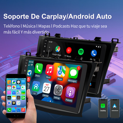 Tovendor Estéreo Carplay Gps/cámara 2+32g Para Mazda 3 2010-2013