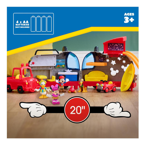 Junior Y Sounds De Disney Mickey Mouse Camper Lights, 12 De