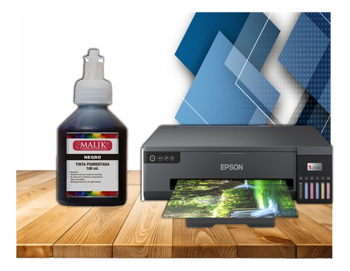 Tinta Pigmentada Negro T534 Compatible Para Epson M1180
