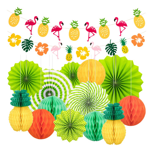 Widget Hawaii, Colores Tropicales, Hawaianos, 15 Unidades, P