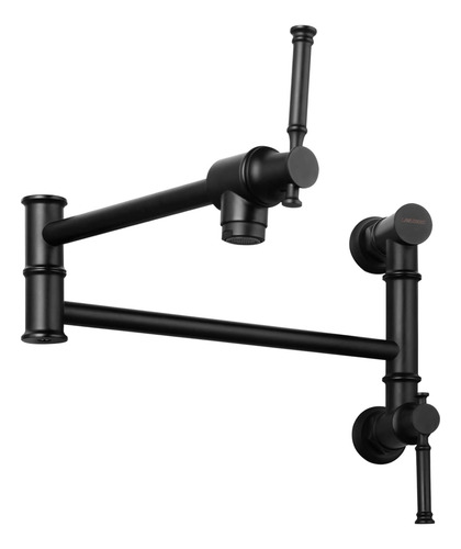 Lava Odoro Grifo Para Llenado De Ollas Negro Mate, Llenador