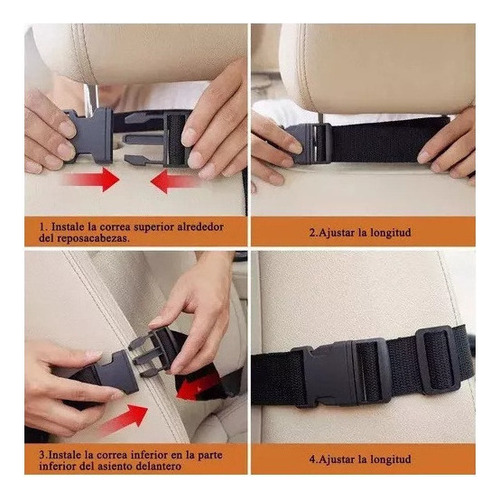 Organizador Para Asiento Trasero Para Auto Universal 2 Uds A