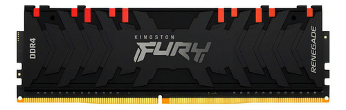 Memoria RAM gamer color negro 8GB 1 Kingston KF432C16RBA/8