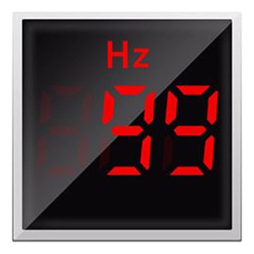 Szliyands Indicador Ca Hertz Pantalla Digital 0.866 in Led