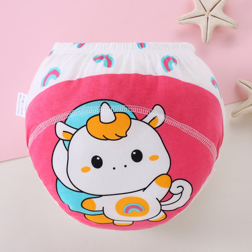 Pantalones Pañal Gasa Impermeables Bebé 2pcs 13-15kg Talla M
