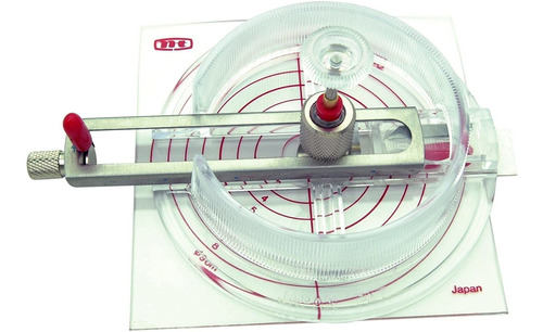 Cortador De Circulos Nt Cutter Transparente Ppappeleria