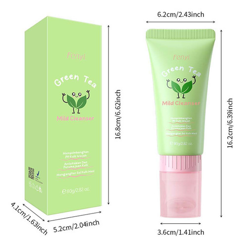 O Vc Facial Cleanser For Pore Cleaning Oil Control Hydr 5002